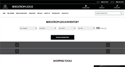 Desktop Screenshot of bergstromlexus.com
